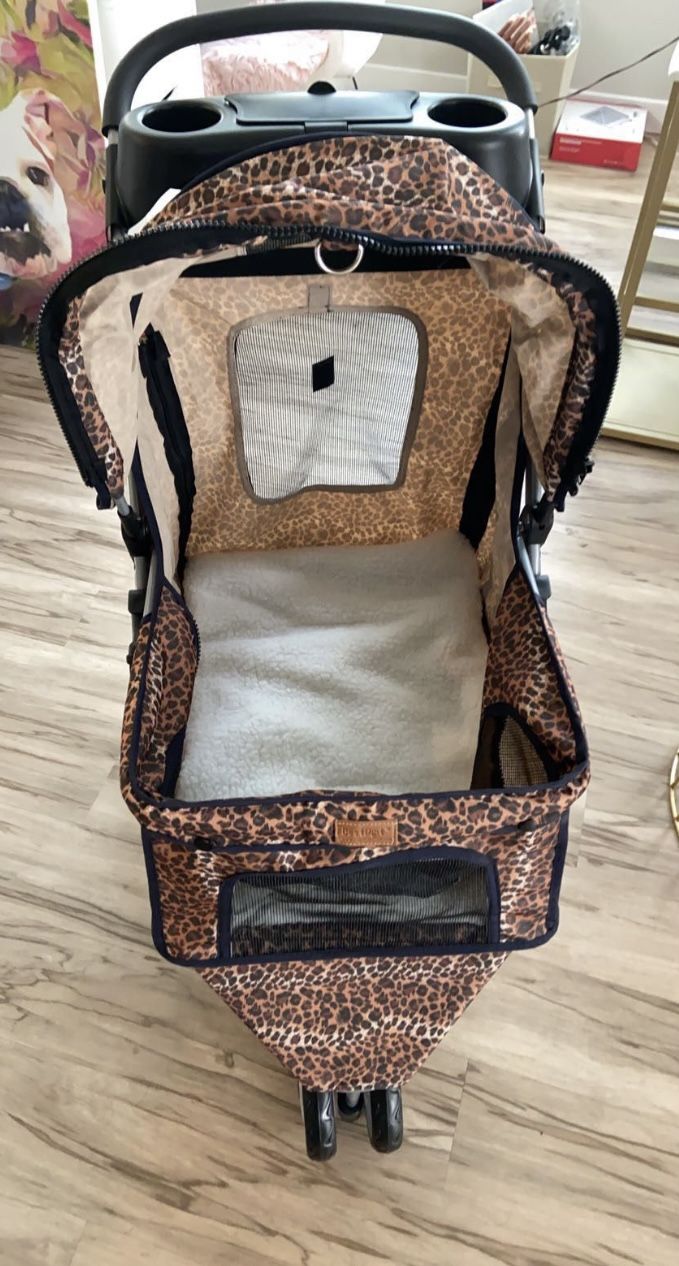 Like New Dog Stroller With Cup Holders