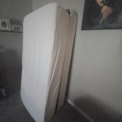 Twin Mattress,boxspring and frame