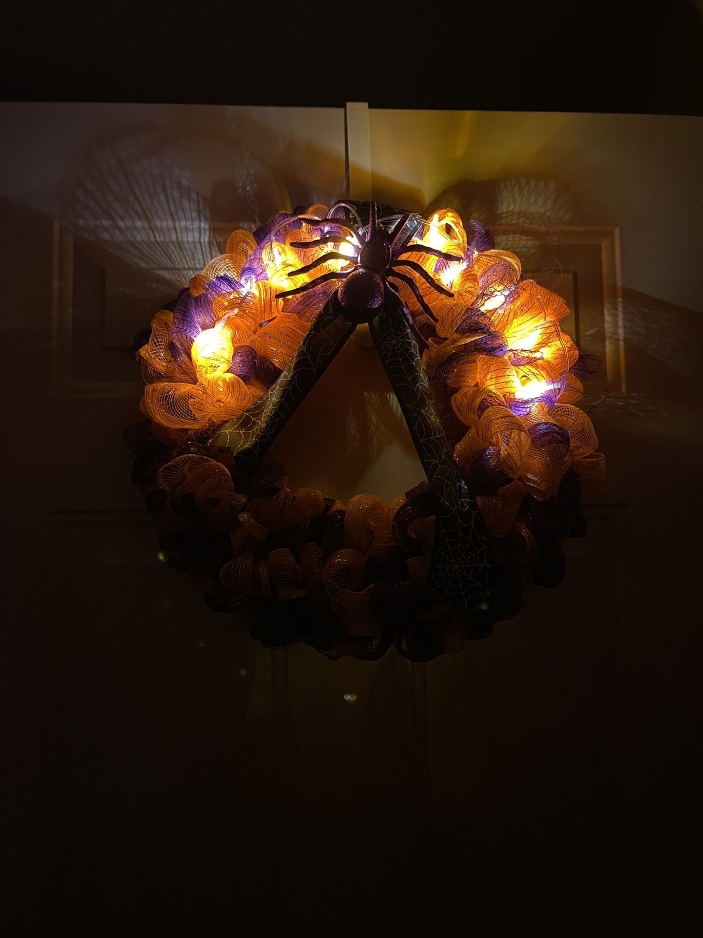 Holiday Wreaths With lights