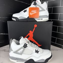 Ds Jordan 4 white cement size 7Y $200