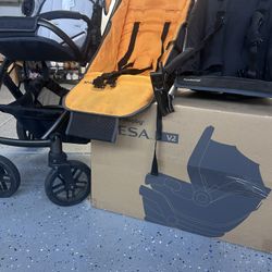 Uppababy ;V2 ;Car seat; Vista Stroller 
