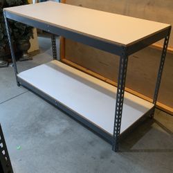 Boltless Metal/Wood Shelving Rack