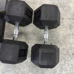100 Lb Dumbbells 