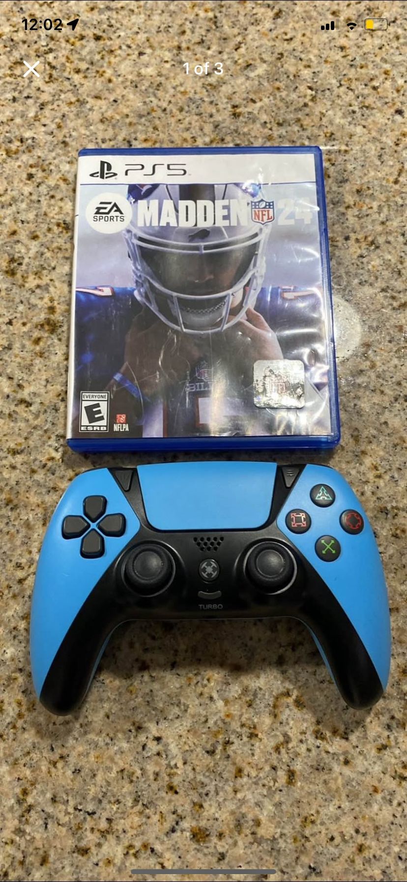 Brand New Ps 5 Controller With Madden CD