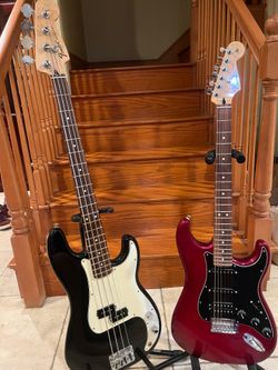 Fender MIM LTD Stratocaster (Mint) MIM Precision Bass
