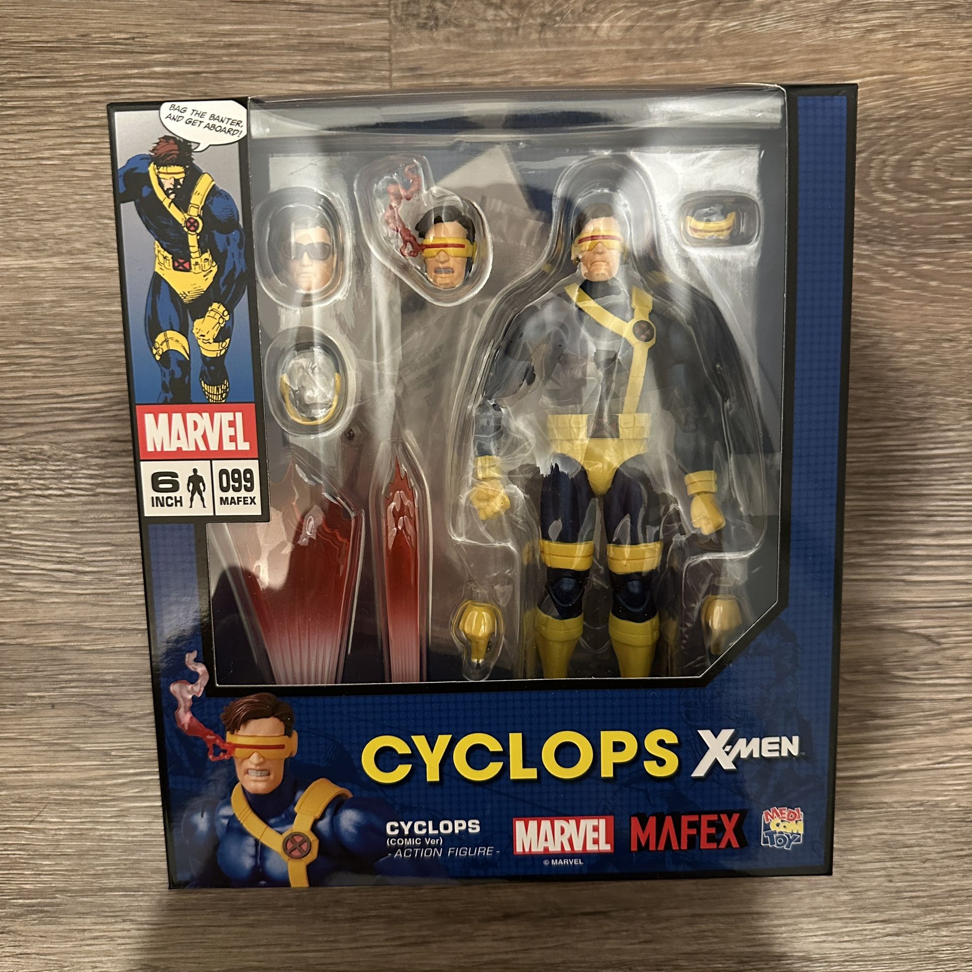 Mafex Cyclops X-Men Comic Ver No. 99 Medicom Action Figure NEW SEALED US SELLER