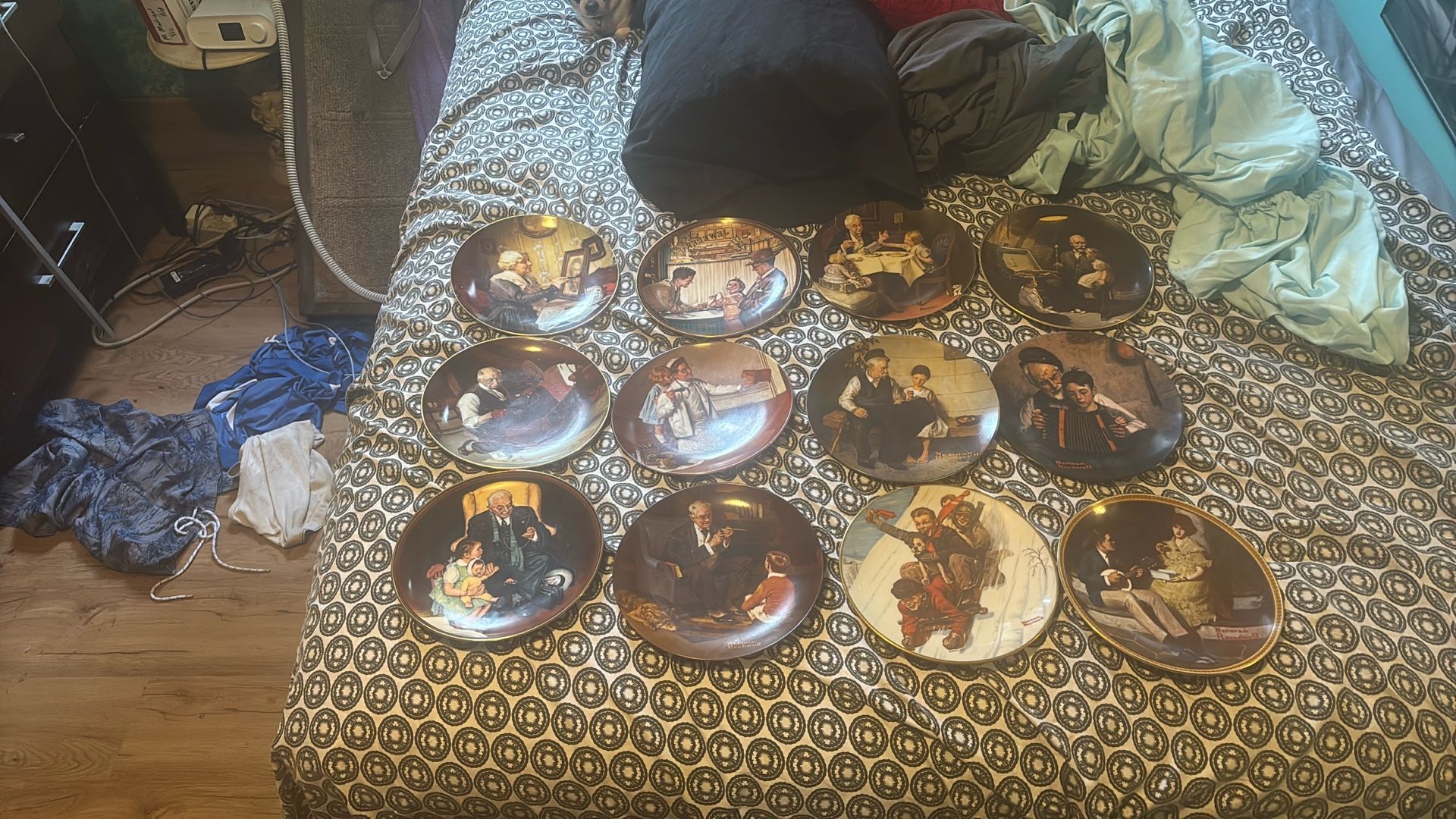 Norman Rockwell Plates