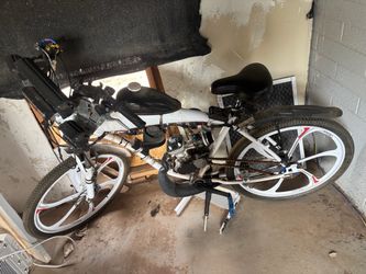 Motorized Bicycle with Gas Engine Kit