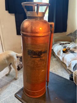 Antique fire extinguisher