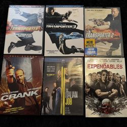 DVDs: 6 Jason Statham Movies Action