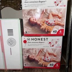 HONEST DIAPERS SIZE 6