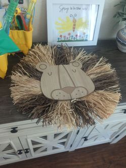 Lion nursery decor