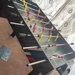 foosball and mini 8 ball pool