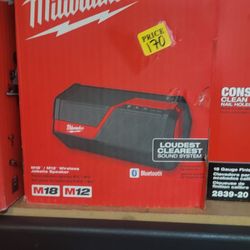 MILWAUKEE M18  / M12 WIRELESS JOBSITE SPEAKER 