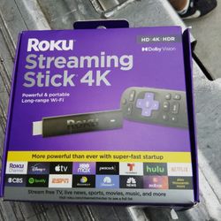 Roku Streaming Stick 4k $45 Cash 