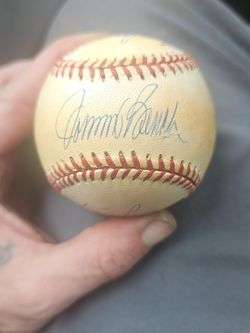 Cincinnati Reds, 1970's Multi-Signed Baseball