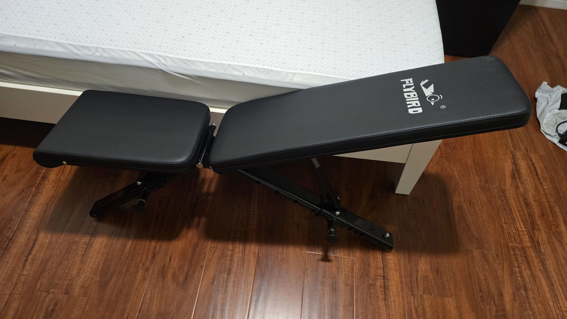 FLYBIRD Adjustable Weight Workout Bench Foldable Home Gym