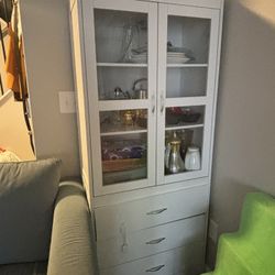 Glass Door Cabinet 