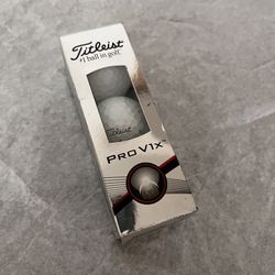 Titleist ProV1x Pack Of 3 Golf Balls 