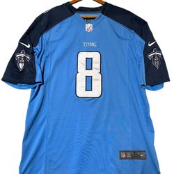 Nike Marcus Mariota Tennessee Titans Stitched Jersey - XL