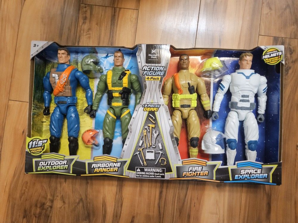 Action Figures 4 Pack New