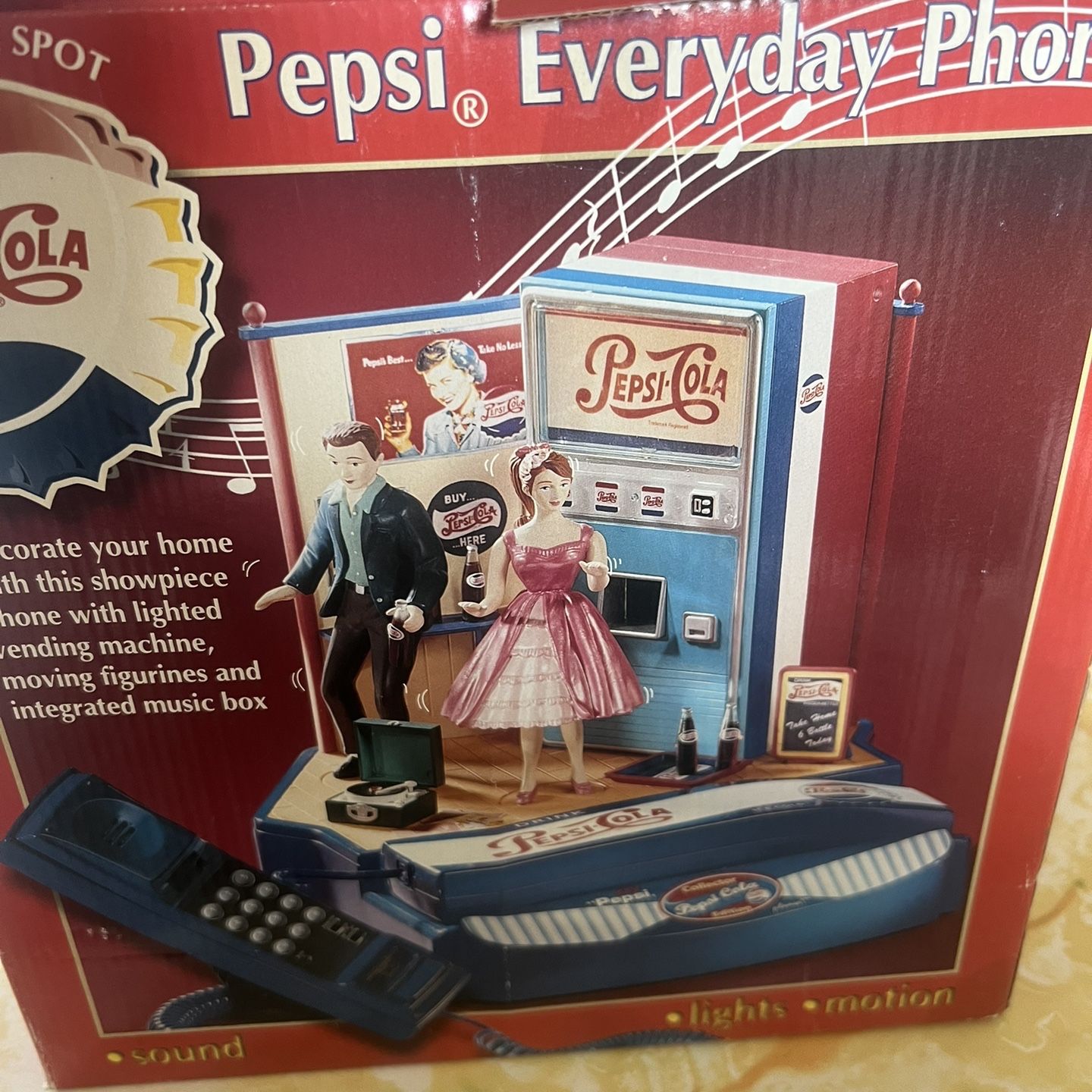 逸品Pepsi Everyday Phone 音楽ボックス付き d4a69384d2a34498b3148716455bbe
