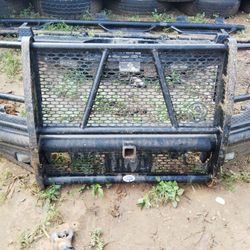 Hand Ranch Brush Grill Back Bumper And Step Bars.