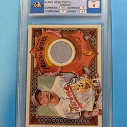 2022 Allen & Gitner Jorge Polanco Game Used Patch.