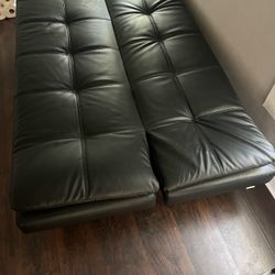Leather Futon 
