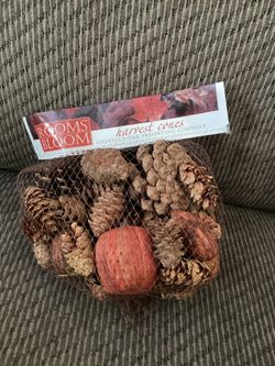 Brand New Harvest Cones Fall Decor