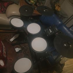 Electric Practice Drum Set