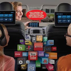 Sistema De TV (Touch Screen)Para  Automóvil 