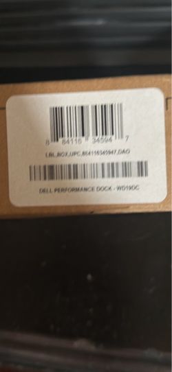 Dell performance dock