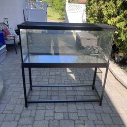 75 Gallons Tank W/Slotted Lid and Stand 