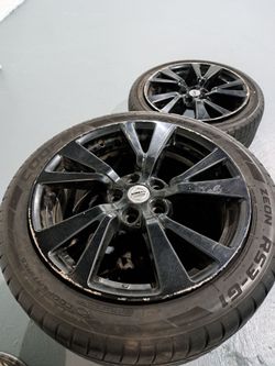 Rims with tires