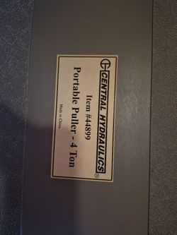 Portable Puller 4ton