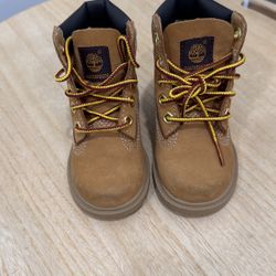 Timberland Kids/toddler Boots:Shoes, Waterproof, Tan Size 5 