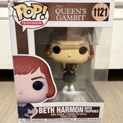 Funko Pop The Queen's Gambit Beth Harmon with Trophies #1121