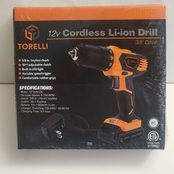 Cordless Li-ion Drill