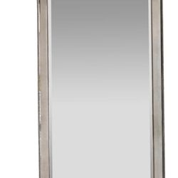 Silver Floor Mirror
