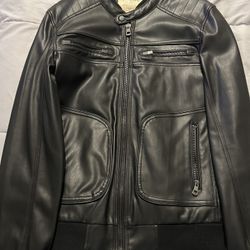 Men’s Black Leather Jacket