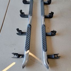 Chevrolet Silverado 1500 OEM  Chrome Tube Style Side Steps