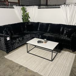 Midnight Corduroy Sectional
