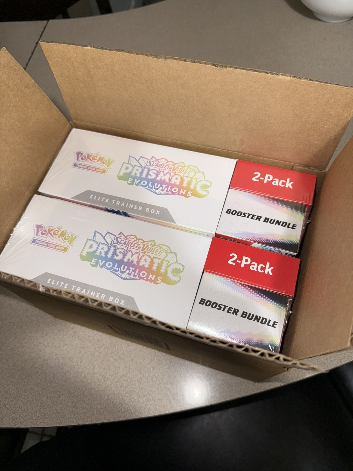 Pokémon Prismatic Evolution 2 Pack Bundle