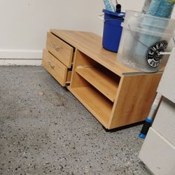 TV Stand With SHELVES Only $40!! Pick Up Only 