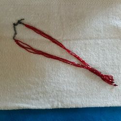 Garnet Bead Choker