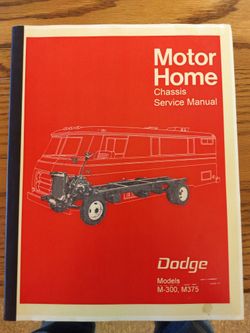 Dodge motorhome chassis service manual