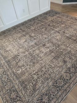 Vintage Pattern 8x10 Area rug