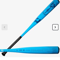 VIVID BLUE 2025 DEMARINI VOODOO ONE (-3) BBCOR BASEBALL BAT