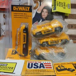 NEW DEWALT 20V BATTERY 50 EACH 